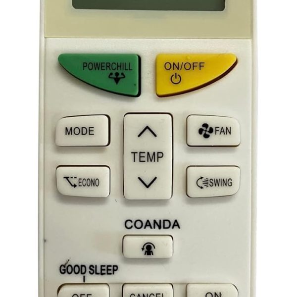 Woniry Air Conditioner Remote Control (AC 132B) Compatible For Daikin Ac Remote Suitable For 1/1.5/2 Ton Daikin Split Ac Remote and Daikin Window Ac Remote