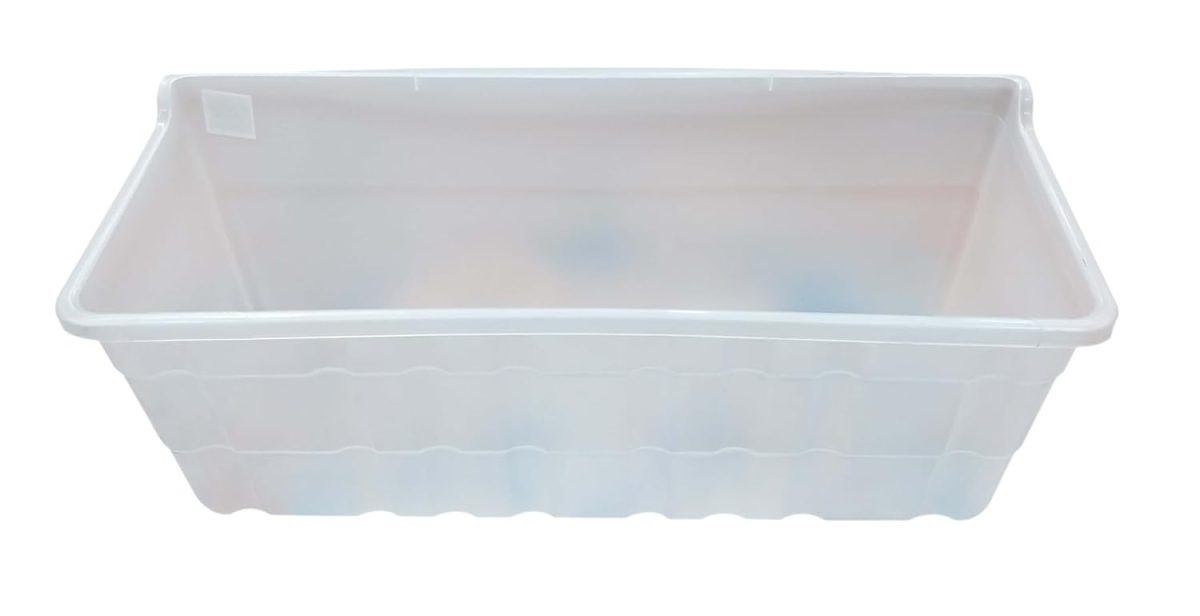 WHITEFLIP Vegetable Box Compatible with LG Single Door Refrigerator 165 Liters, Match & Buy Fridge Door Shelf - Image 5
