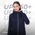 BLUETYGA SUNSCREEN JACKET Women's Travel Nylon Solid Plain Sports Summer Gym Workout Running Travel Trekking and Sunscreen jacket for Women Nylon Winter Casual Wear� - Image 4