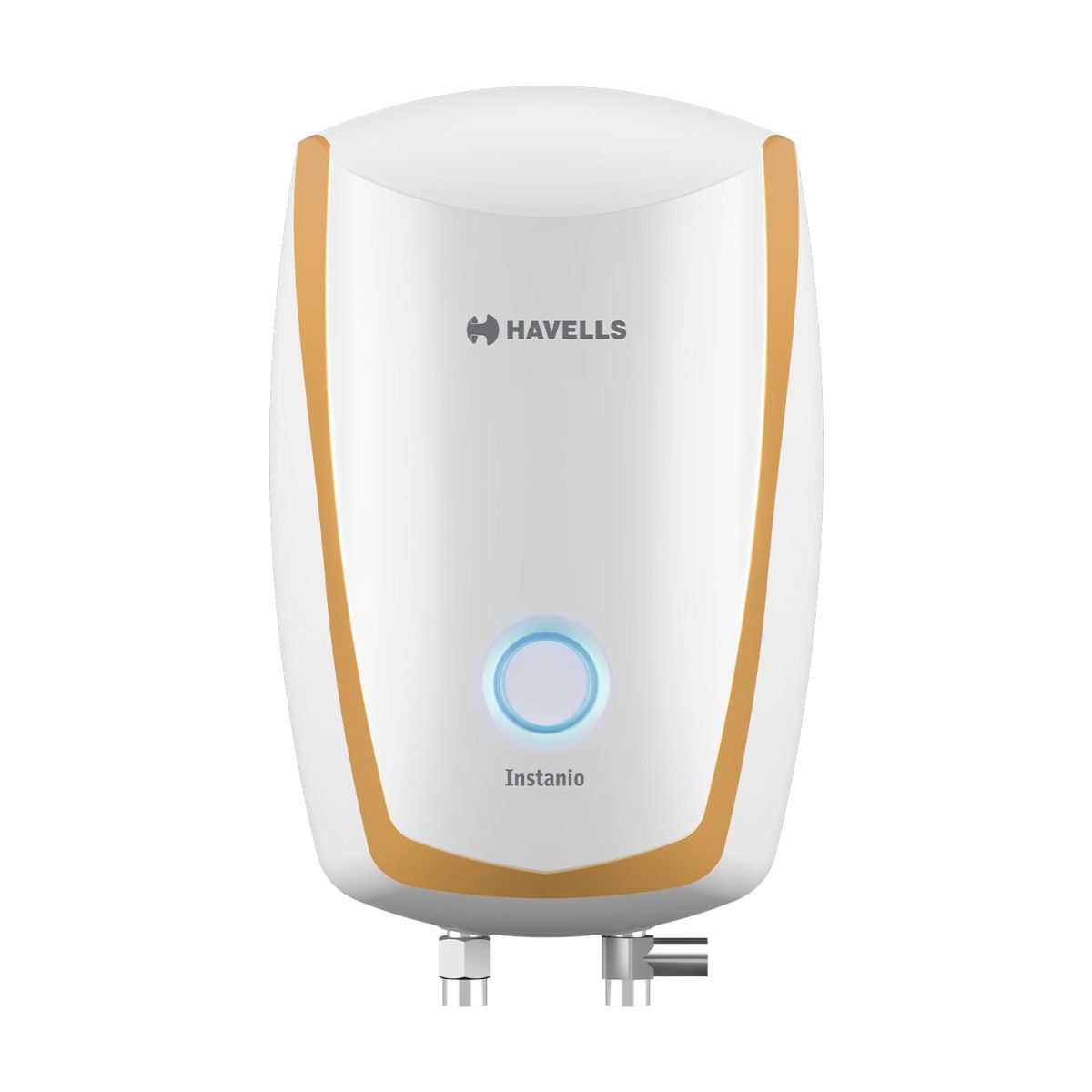 Havells Instanio 3L Instant Water Heater(Geyser)|Temp. Sensing LED Indicator| Rust & Shock Proof Body| ISI Marked|Warranty:5 year on Inner Tank| High Rise Compatible(White Mustard)