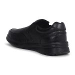 Liberty Fortune DEOX-1E Men’s Non Lacing Formal Moccasin Shoes - Black, Brown - Synthetic Leather Slip-on with Cushioned Footbed - Stylish Office Footwear - Comfortable and Lightweight - Image 4