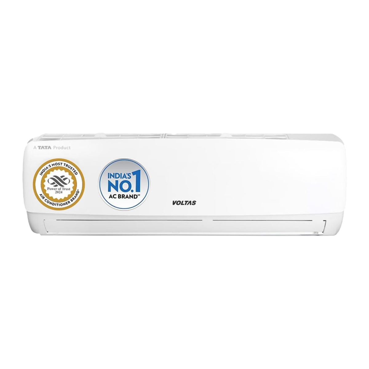 Voltas 1 Ton 3 Star, Fixed Speed Split AC (Copper, LED Display, Anti-dust Filter, SAC 123 Vectra Elegant, White)
