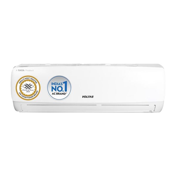 Voltas 1 Ton 3 Star, Fixed Speed Split AC (Copper, LED Display, Anti-dust Filter, SAC 123 Vectra Elegant, White)