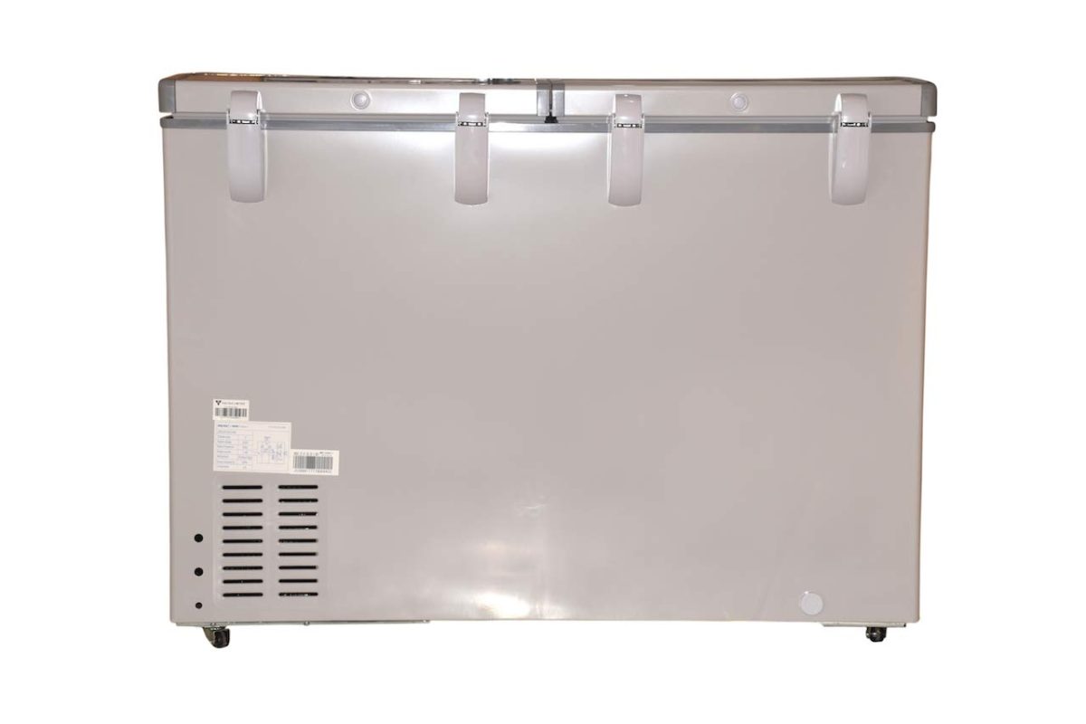 Voltas 320 DD Double Door Deep Freezer, 320 Liters, Grey - Image 4