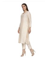 Elleora Women Cotton Blend Regular Kurta Set - Image 3