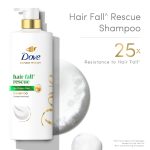 Dove Hair Fall Rescue Shampoo 650 ml|| For Damaged Hair|| Hair Fall Control for Thicker Hair - Mild Daily Anti Hair Fall Shampoo for Men & Women - Image 3