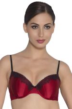Amante Women's Padded Underwire T-Shirt Silk Fashion Bra