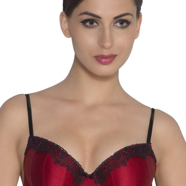 Amante Women's Padded Underwire T-Shirt Silk Fashion Bra