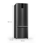 Whirlpool 312 L 3 Star IntelliFresh Convertible Inverter Frost Free Double Door Refrigerator (IFPRO BM INV CNV 370 Steel onyx-Z, 3s) - Image 2