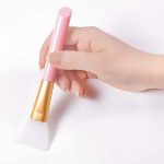 Allin Exporters Soft Silicone Facial Applicator Mask Hairless Brush with Ultrasoft Bristles - 2 Pieces (Multicolor) - Image 5