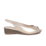Marc Loire Women's Open Toe Block Heel Metallic Fashion Sandals for Everyday - Image 4