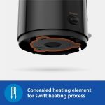 Philips Double walled electric kettle with Keep Warm function, 1.5L, 1300W, Auto shut off, 2yrs Warranty (HD9378/80) - Image 5