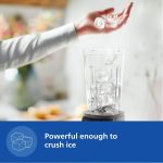 Philips HR2603/90 Mini Blender Mixer Grinder | Smoothie Maker | 350W Power | 3-Jar Capacity | With Variable Speed Control | Perfect for Smoothies, Mixing & More - Image 4