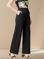 KOTTY Women's Fashion Fit Straight Flare Pants - Image 2