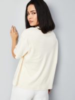 Max Women's Solid Regular Fit Tshirt - Image 6