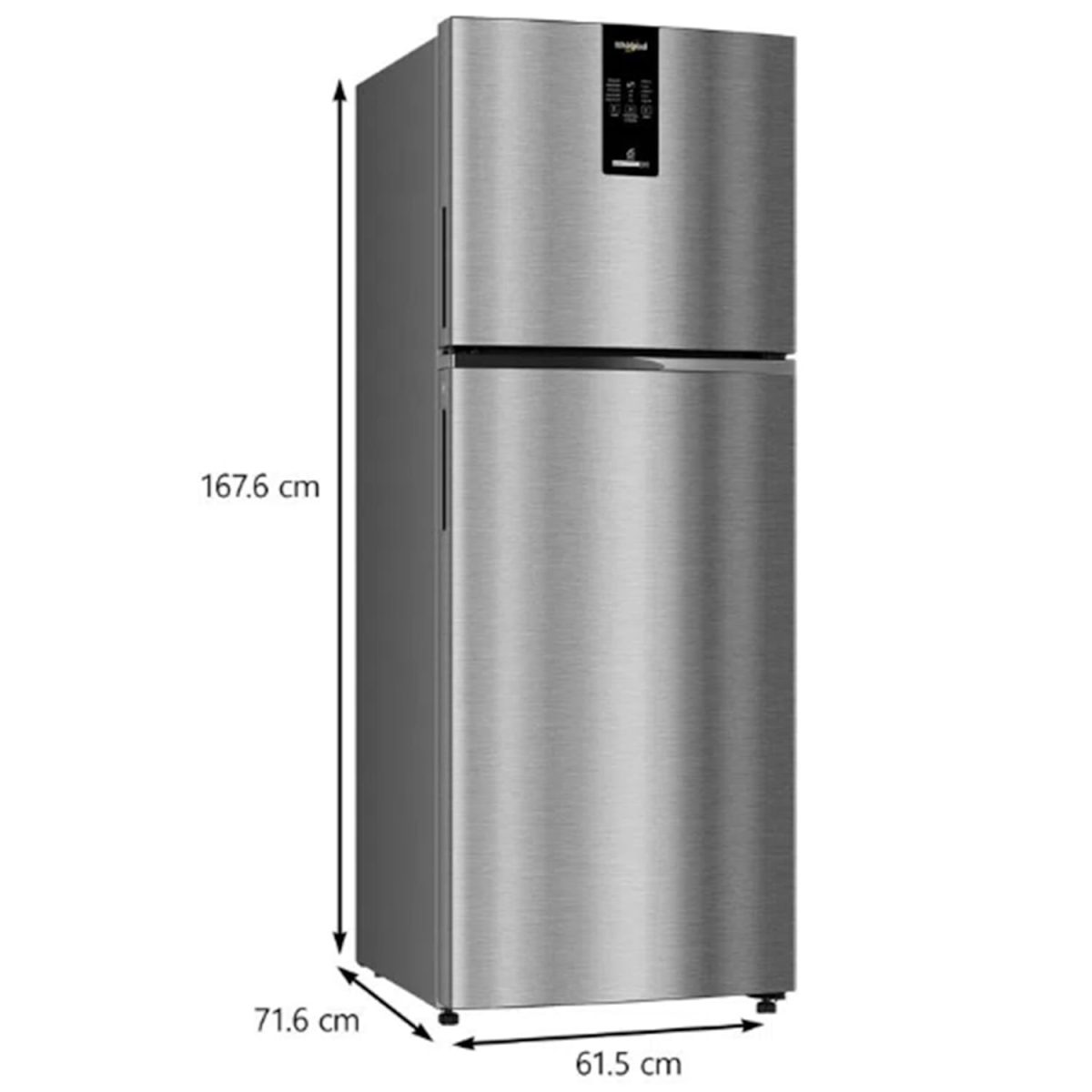 Whirlpool 308 L 2 Star IntelliFresh Pro Convertible Inverter Frost Free Double Door Refrigerator (IF Pro INV CNV 355 Illusia Steel(2S)-TL, 2023 Model) - Image 3