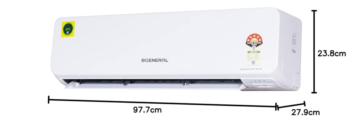 O General 2 Ton 5 Star Inverter Split AC (Copper Condenser, ASGG24CGTB-B, White) - Image 8