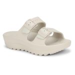 Aqualite Women's Classic Cushion Sliders/Slippers with Adjustable Buckle Strap for Adult Comfortable & LightWeight |Stylish & Anti-Skid| Waterproof & Everyday Flip Flops - Image 3