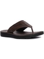Bata Men Casual flip flop Slipper - Black