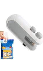 EUFLORIA Portable Mini Sealing Machine, Handheld Packet Sealer for Food, Snacks, Chips, Fresh Storage, Plastic Bags Sealing Machine, Type C Charging Vaccum Sealers - Image 2