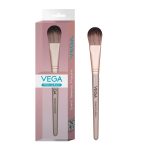 Vega Foundation Brush for Smooth Blending Makeup, Foundation Blender Makeup Brush, Full Coverage Seamless Looking Finish & Even Coverage Make up Brush, (MBN-01)