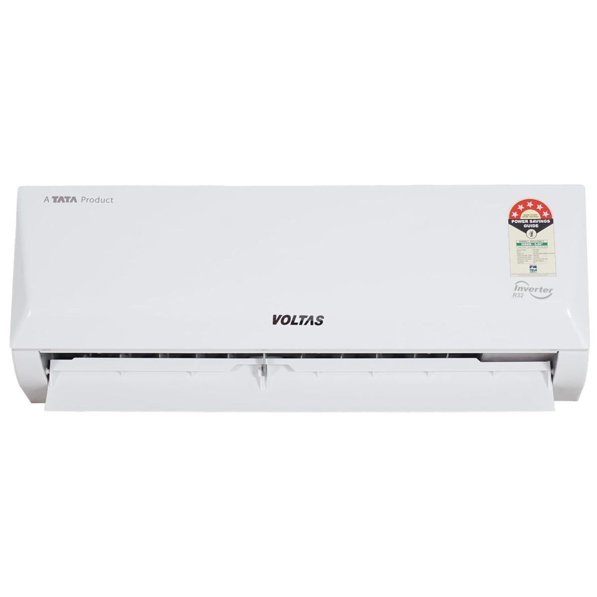 Voltas 1 Ton 5 Star, Inverter Split AC(Copper, 5-in-1 Adjustable Mode, Anti-dust Filter, 2023 Model, 125V Vertis Emerald Marvel, White) - Image 2