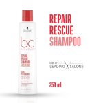 Schwarzkopf Professional Bonacure Repair Rescue Shampoo with Arginine | Intensive Repair & Strengthening Formula for All Hair Types | Suitable For Men Women (250 ML) - Image 2