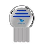 EaglesFord Stainless Steel lice comb Treatment for Head Egg Removal Metal Easy to Use Reusable for School Kids Women and Pet |Random Color (Pack of 1)
