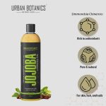 UrbanBotanics® Cold Pressed Jojoba Oil For Hair Growth, Skin & Face | Pure Jojoba Oil for Face & Body Massage | Virgin & Unrefined For Men & Women, 100ml - Image 5