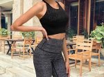 Dilency Sales Criss Cross Padded Sports bra for Womens/Girls (Comfortable for 28-32) - Image 4