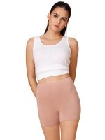 NYKD Trendy Square Neck Soft Cup Slip On Everyday Sports Bra for Women | Wireless | Full Coverage | Non Padded (Pack of 2 Bra, NYB158, Sand, XL, 1N