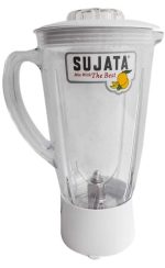 Sujata Blender Plastic Jar, 1750 ml, (White) (White_1)