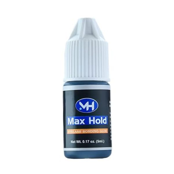 Max Hold Extra Strong Eye Lash Glue - 7 Weeks Maximum Bonding- Use Only Black Adhesive Extension Supplies| Drying in 1-2 Second
