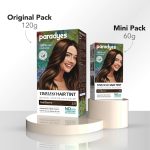Paradyes Mini Dark Brown Timeless Hair Tint, Permanent Crème Hair Color for Hair & Beard, Complete Grey Coverage, Formula Free from PPD, Ammonia, & Resorcinol, 3.0 Dark Brown, 60 GRAM - Image 3