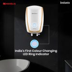 Havells Instanio 3L Instant Water Heater(Geyser)|Temp. Sensing LED Indicator| Rust & Shock Proof Body| ISI Marked|Warranty:5 year on Inner Tank| High Rise Compatible(White Mustard) - Image 5