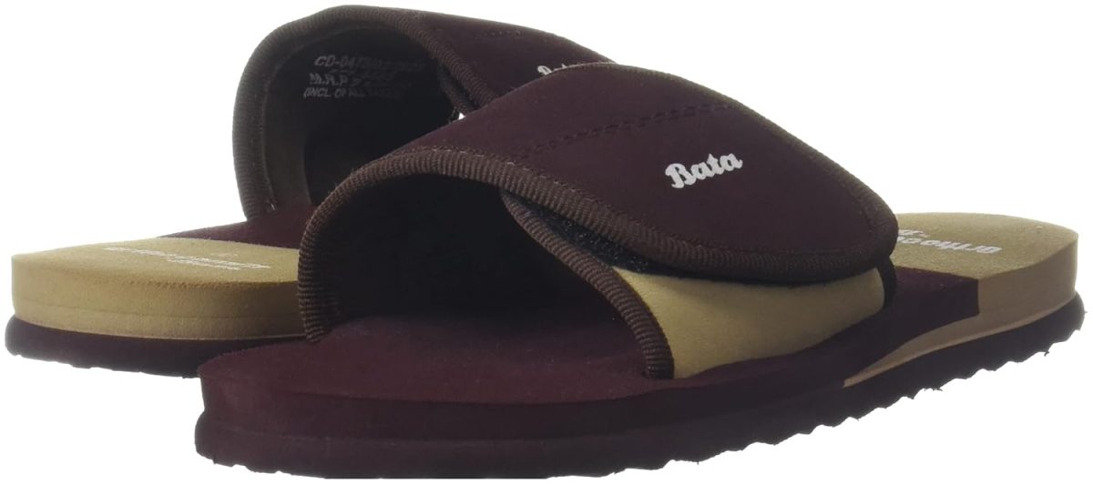 Bata Men's Flat ORTHO MULE Slide Sandals - Image 4