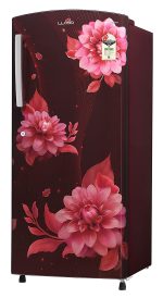 Lloyd 200 L 3 Star Inverter Direct Cool Single Door Refrigerator (GLDF213SBWT2PB, Begonia Wine) - Image 6