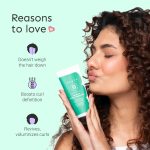 Arata Curl Leave-In Conditioner For Dry, Frizzy, Wavy, Curly Hair | Light Weight | Enhances Natural Curl Texture | Adds Shine & Moisture | Cg Friendly | No Sulphate, Paraben, Silicone | 100Ml,1 Count - Image 2