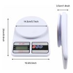 SKADIOO Weighing scale, Weight Machine for Kitchen, Kitchen Weighing Scale,SF-400 Weight Machine for Shop, Food Weighing Scale, Multipurpose Portable Electronic Digital Weighing Scale Weight Machine - Image 2