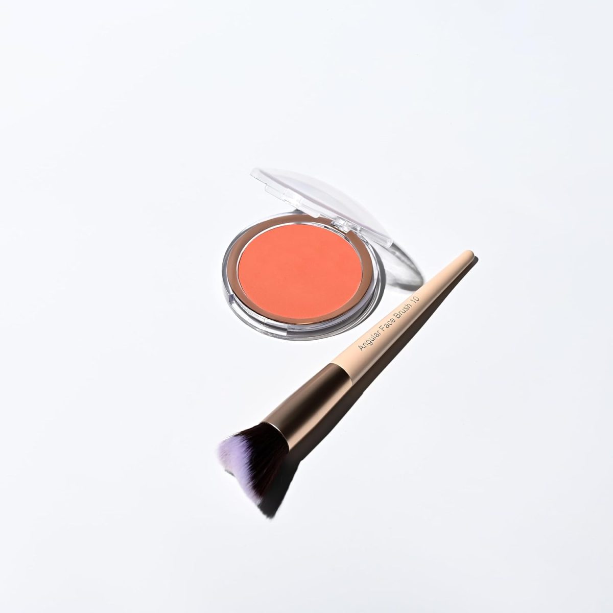Milagro Beauty Angular Face Brush 10 – Versatile, Vegan Brush for Powder, Cream, Bronzer, Blush & Highlighter Application, Precision Angled Design, Soft Bristles, Cruelty-Free & Travel-Friendly Tool - Image 3