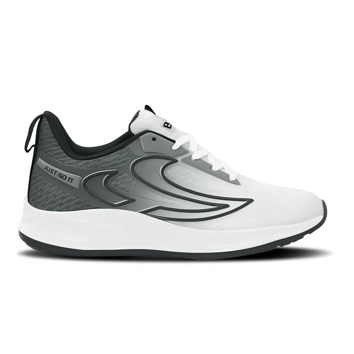 BRUTON EVA Lite Sneakers Casual Shoes Walking Shoes for Men-White - Image 2