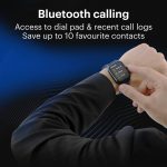 Noise Quad Call 1.81" Display, Bluetooth Calling Smart Watch, AI Voice Assistance, 160+Hrs Battery Life, Metallic Build, in-Built Games, 100 Sports Modes, 100+ Watch Faces (Deep Wine) - Image 3