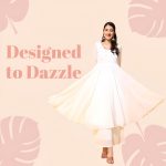 PH POSHAKHUB Women Georgette Hand Embroidery Round Neck and Front Yoke Anarkali Kurta - Round Neck Kurta - Image 2