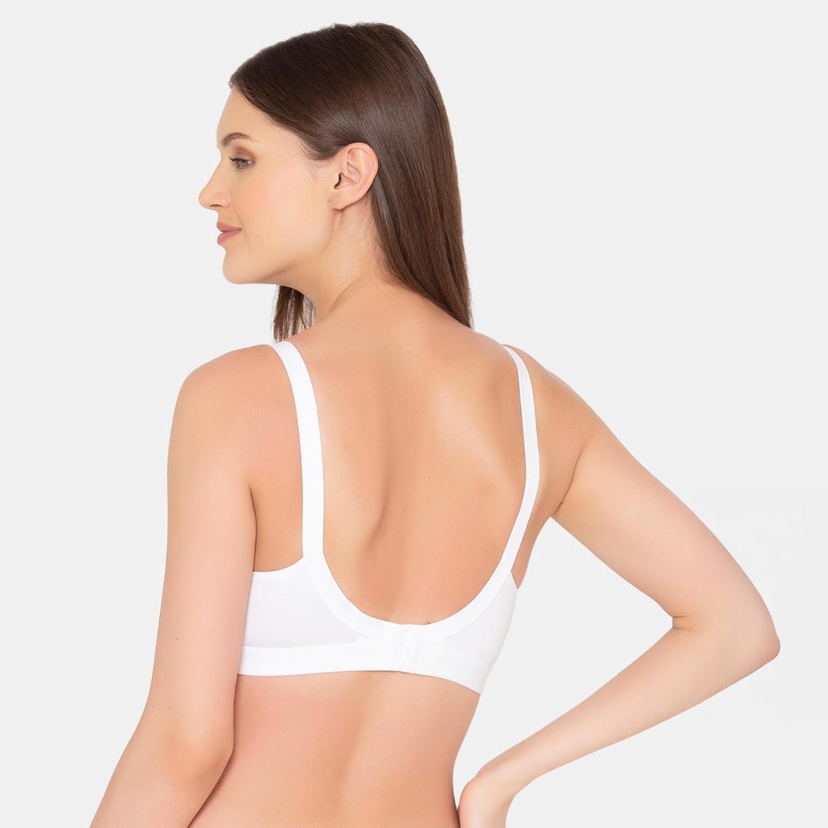 Groversons Paris Beauty Women’s Cotton Rich Non-Padded Wireless Smooth Super Lift Full Coverage Bra (BR005) - Image 2