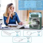 Elevea ( LIMITED STOCK WITH 15 YEARS WARRANTY ) Portable Air Conditioner Cooler, Mini Evaporative Cooler with 7 Colors LED Light, 1/2/3 H Timer, 3 Wind Speeds and 3 Spray Modes for Your Desk-Green - Image 3