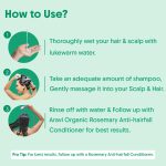 Aravi Organic Rosemary Anti-Hairfall Shampoo | Rosemary Shampoo for Hair Growth & Hairfall Control | Up to 94% Stronger Hair | Sulphate-Free for Men & Women | For All Hair Types | 200ml - Image 5