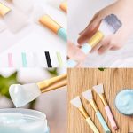 Allin Exporters Soft Silicone Facial Applicator Mask Hairless Brush with Ultrasoft Bristles - 2 Pieces (Multicolor) - Image 3