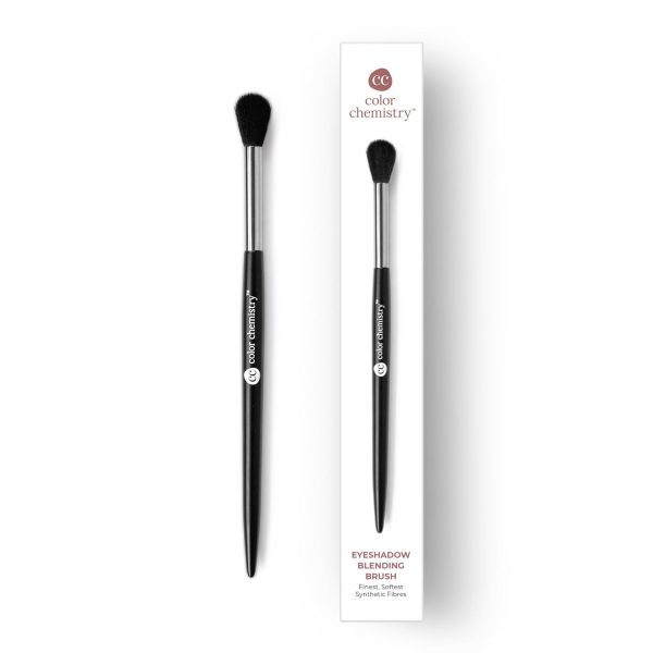 Color Chemistry Professional Eyeshadow Blending Brush, Pack of 1 | Eye Makeup Brush, Vegan, Soft Bristles, Premium Eye Brush for Multi-use