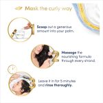 Dove Beautiful Curls Deep Moisture Miracle Floral Fragrance Hair Mask For Curly Hair 300 Millilitre - Image 5
