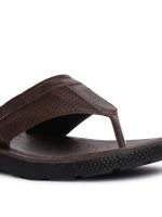 Bata Men Casual flip flop Slipper - Black - Image 5